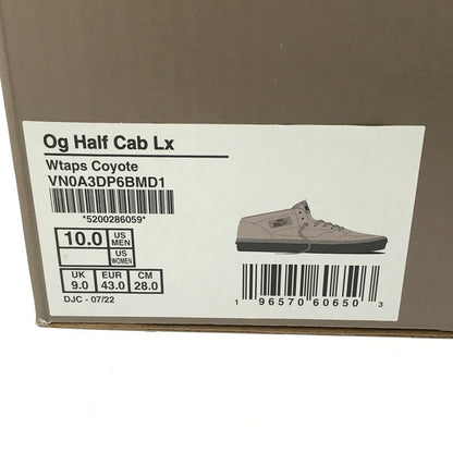 【中古美品】【メンズ】 WTAPS ダブルタップス VANS VAULT バンズ ヴォルト OG HALF CAB LX "COYOTE BROWN" VN0A3DP6BMD1 OG ハーフ キャブ LX スニーカー 靴 162-250424-na-15-tag サイズ：28cm US 10 カラー：COYOTE 万代Net店