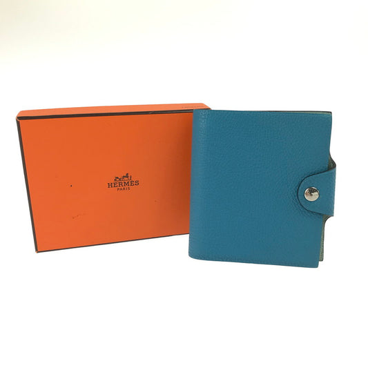 【中古品】【メンズ】 HERMES エルメス ユリスPM 手帳 リフィル付き 183-250518-hi-08-tag カラー：ブルー系 万代Net店