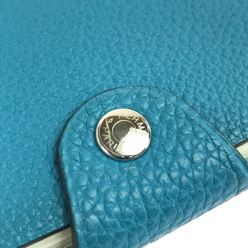 【中古品】【メンズ】 HERMES エルメス ユリスPM 手帳 リフィル付き 183-250518-hi-08-tag カラー：ブルー系 万代Net店