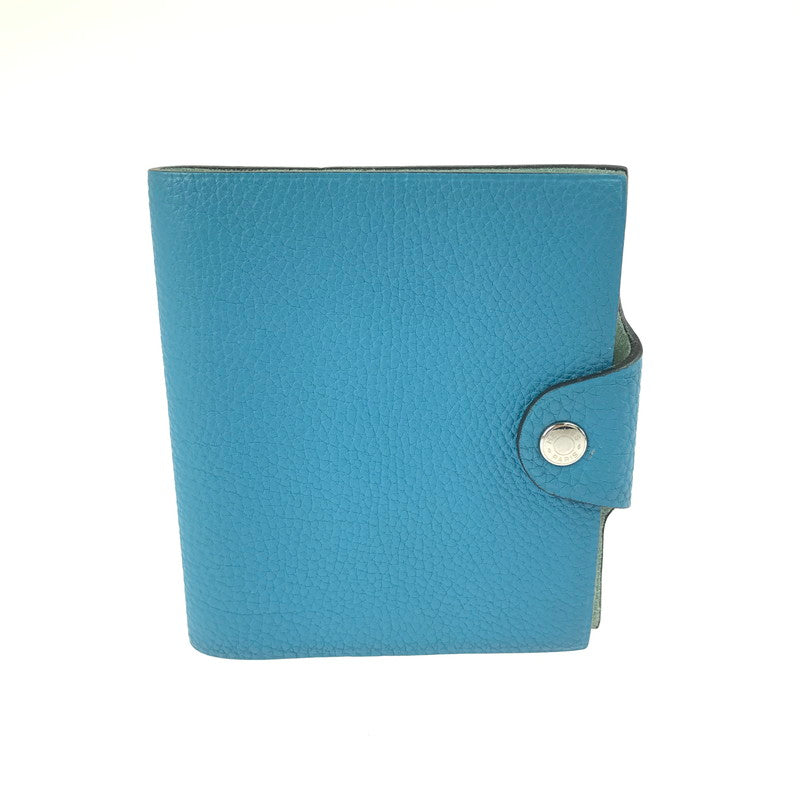 【中古品】【メンズ】 HERMES エルメス ユリスPM 手帳 リフィル付き 183-250518-hi-08-tag カラー：ブルー系 万代Net店