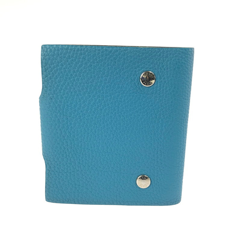 【中古品】【メンズ】 HERMES エルメス ユリスPM 手帳 リフィル付き 183-250518-hi-08-tag カラー：ブルー系 万代Net店
