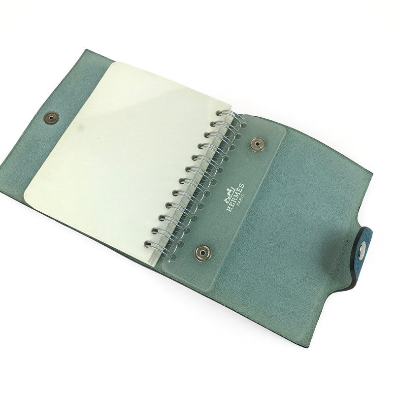 【中古品】【メンズ】 HERMES エルメス ユリスPM 手帳 リフィル付き 183-250518-hi-08-tag カラー：ブルー系 万代Net店
