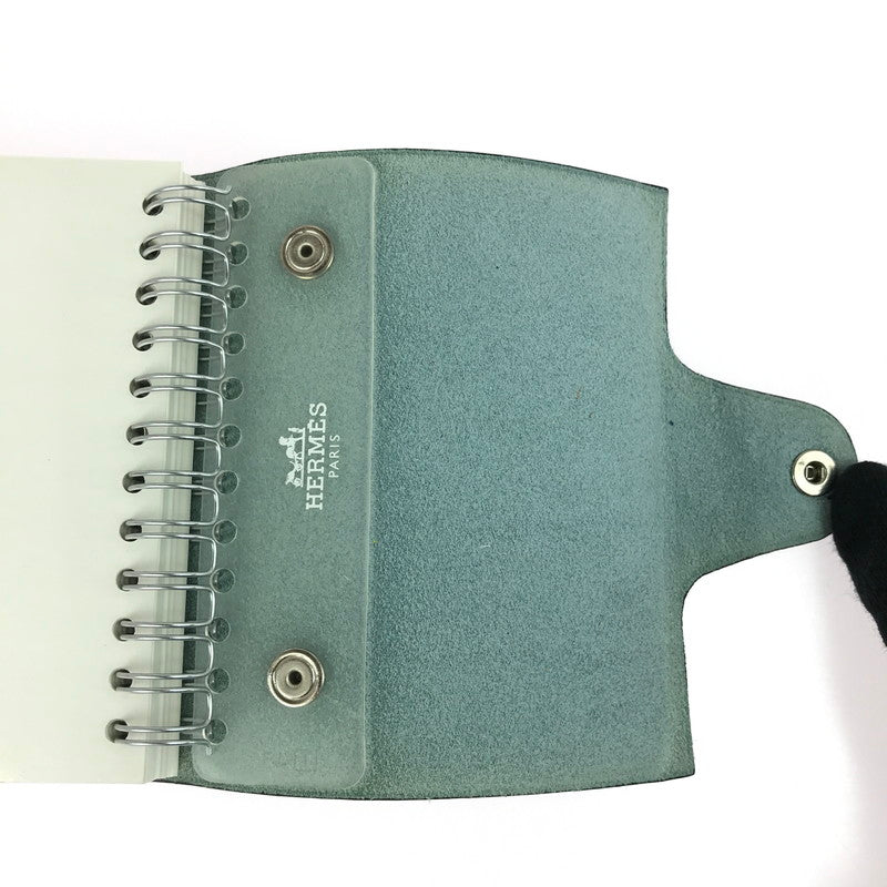 【中古品】【メンズ】 HERMES エルメス ユリスPM 手帳 リフィル付き 183-250518-hi-08-tag カラー：ブルー系 万代Net店