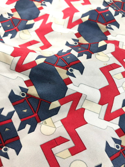 【中古品】【レディース】 HERMES エルメス S/S DOCKING KNIT SHIRT ショートスリーブ ドッキングセーター ニット 141-250425-hi-03-tag サイズ：38 カラー：マルチカラー 万代Net店