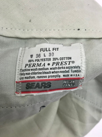 【中古品】【メンズ】 SEARS シアーズ WORK PANTS ワークパンツ ボトムス 157-250510-hi-10-tag サイズ：W36 カラー：ネイビー 万代Net店
