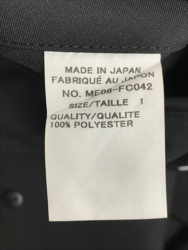 【中古品】【メンズ】 ISSEY MIYAKE MEN PONCHO COAT ME08-FC042 ポンチョコート ライトアウター 140-250502-hi-36-tag サイズ：1 カラー：ブラック 万代Net店