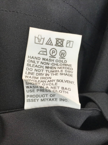 【中古品】【メンズ】 ISSEY MIYAKE MEN PONCHO COAT ME08-FC042 ポンチョコート ライトアウター 140-250502-hi-36-tag サイズ：1 カラー：ブラック 万代Net店