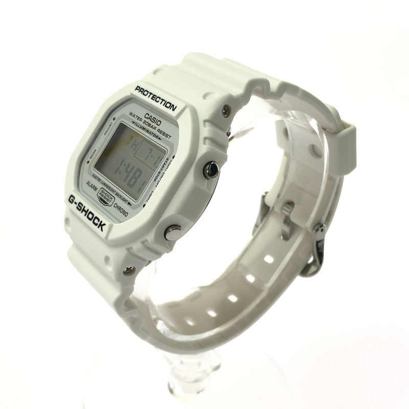 【中古美品】【メンズ】 G-SHOCK ジーショック DIGITAL DW-5600MW-7DR デジタル クォーツ 腕時計 196-260620-ty-03-tagh カラー：ホワイト 万代Net店