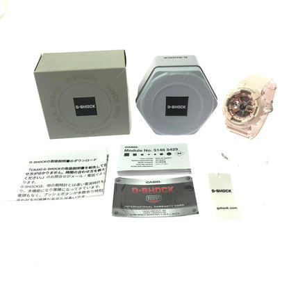 【中古美品】【メンズ】 G-SHOCK ジーショック GMA-S110MP-4A1 アナログ デジタル クォーツ 腕時計 196-260617-rt-04-tagh カラー：ピンク 万代Net店