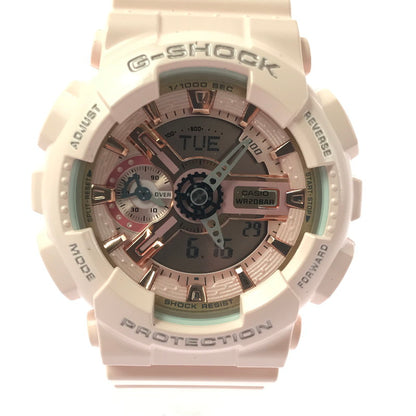 【中古美品】【メンズ】 G-SHOCK ジーショック GMA-S110MP-4A1 アナログ デジタル クォーツ 腕時計 196-260617-rt-04-tagh カラー：ピンク 万代Net店