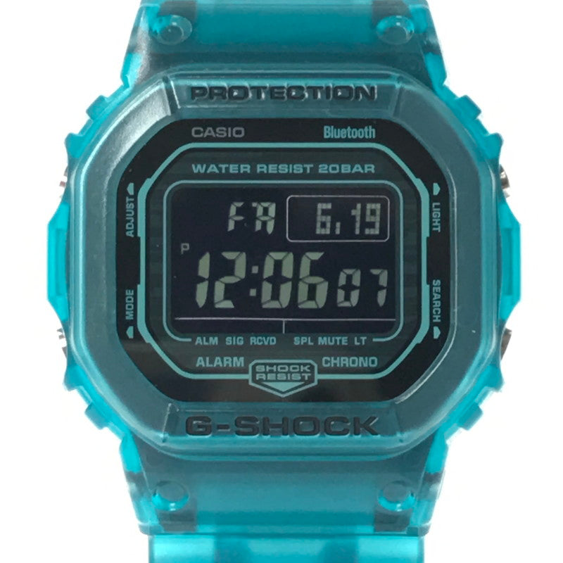 【中古美品】【メンズ】 G-SHOCK ジーショック 5600 SERIES DW-B5600G-2DR デジタル クォーツ 腕時計 アクセサリー 196-260620-rt-06-tagh カラー：ブルー 万代Net店