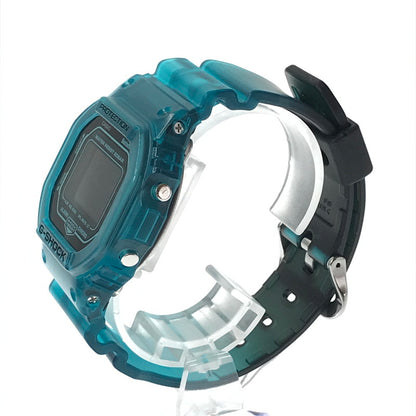 【中古美品】【メンズ】 G-SHOCK ジーショック 5600 SERIES DW-B5600G-2DR デジタル クォーツ 腕時計 アクセサリー 196-260620-rt-06-tagh カラー：ブルー 万代Net店
