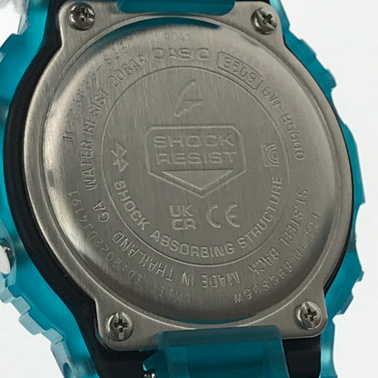 【中古美品】【メンズ】 G-SHOCK ジーショック 5600 SERIES DW-B5600G-2DR デジタル クォーツ 腕時計 アクセサリー 196-260620-rt-06-tagh カラー：ブルー 万代Net店