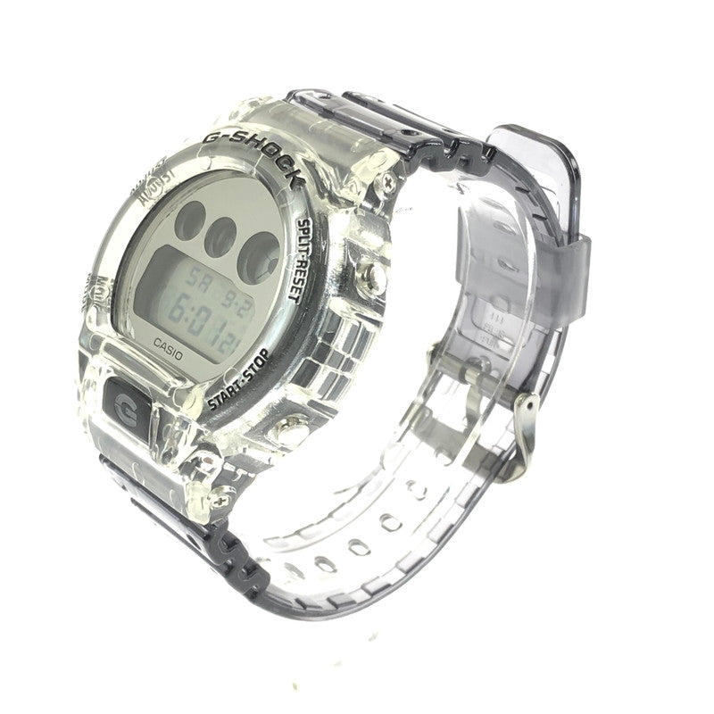 【中古美品】【メンズ】 G-SHOCK ジーショック DIGITAL DW-6900SK-1DR デジタル クォーツ 腕時計 196-260620-ty-05-tagh カラー：クリアスケルトン 万代Net店
