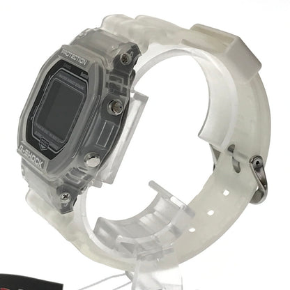 【中古美品】【メンズ】 G-SHOCK ジーショック 5600 SERIES DW-B5600G-7 デジタル クォーツ 腕時計 アクセサリー 196-260620-rt-08-tagh カラー：クリア/ホワイト 万代Net店