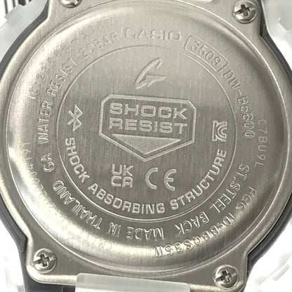【中古美品】【メンズ】 G-SHOCK ジーショック 5600 SERIES DW-B5600G-7 デジタル クォーツ 腕時計 アクセサリー 196-260620-rt-08-tagh カラー：クリア/ホワイト 万代Net店