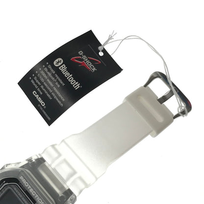 【中古美品】【メンズ】 G-SHOCK ジーショック 5600 SERIES DW-B5600G-7 デジタル クォーツ 腕時計 アクセサリー 196-260620-rt-08-tagh カラー：クリア/ホワイト 万代Net店