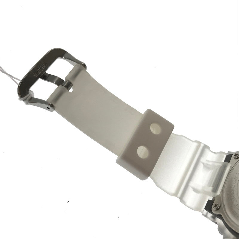 【中古美品】【メンズ】 G-SHOCK ジーショック 5600 SERIES DW-B5600G-7 デジタル クォーツ 腕時計 アクセサリー 196-260620-rt-08-tagh カラー：クリア/ホワイト 万代Net店