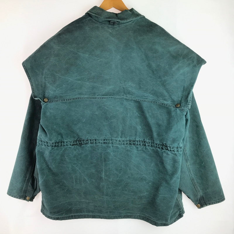 【中古品】【メンズ】 Carhartt カーハート ヴィンテージ アンブレラ ヨーク ジャケット カバーオール アウター 146-250610-yy-28-tag カラー：グリーン 万代Net店