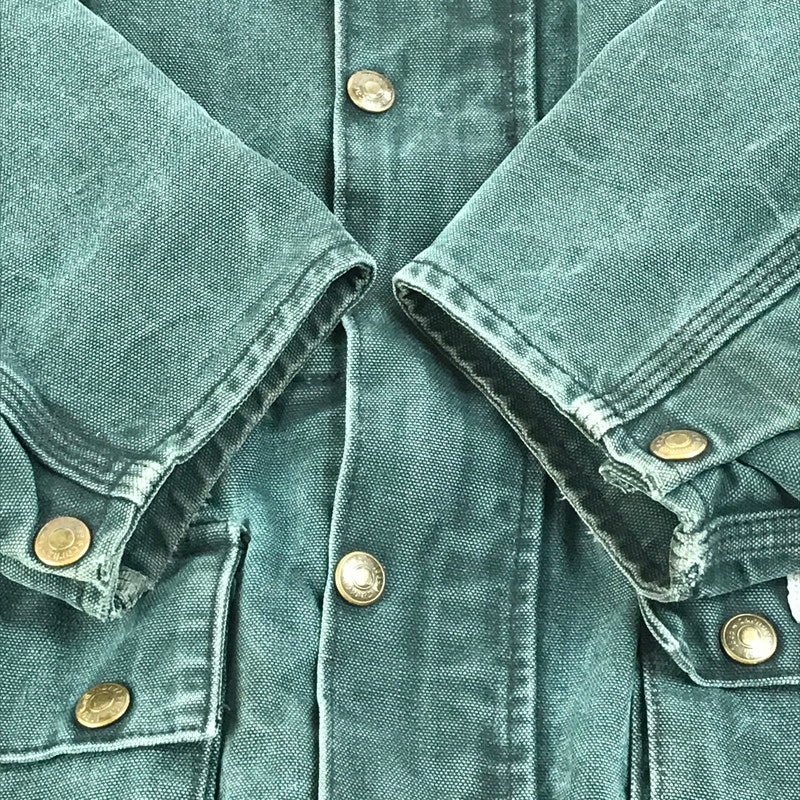 【中古品】【メンズ】 Carhartt カーハート ヴィンテージ アンブレラ ヨーク ジャケット カバーオール アウター 146-250610-yy-28-tag カラー：グリーン 万代Net店