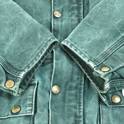 【中古品】【メンズ】 Carhartt カーハート ヴィンテージ アンブレラ ヨーク ジャケット カバーオール アウター 146-250610-yy-28-tag カラー：グリーン 万代Net店