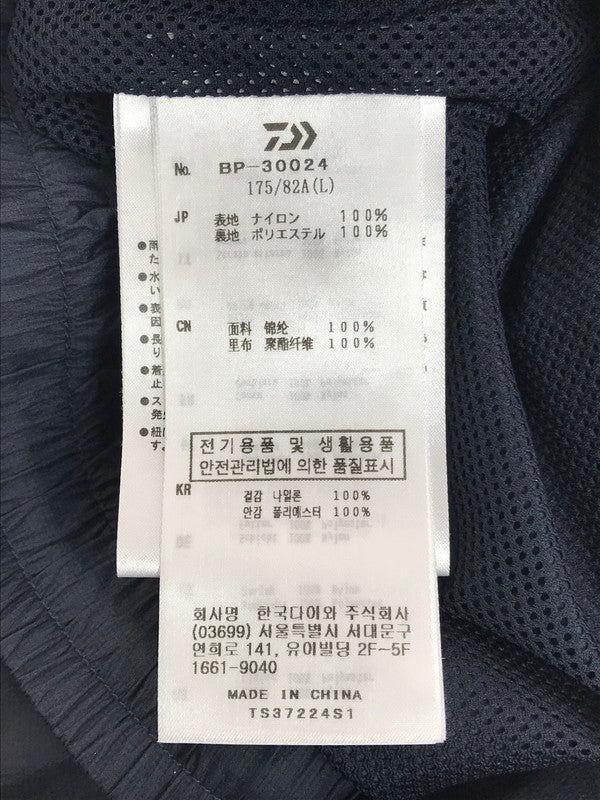 【中古品】【メンズ】 DAIWA PIER39 ダイワピア39 TECH WIND SHIELD PANTS BP-30024 テックウィンドシェルパンツ ボトムス 151-250502-hi-38-tag サイズ：L カラー：ネイビー 万代Net店