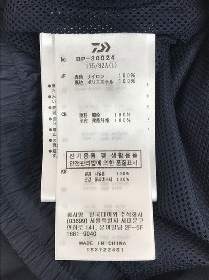 【中古品】【メンズ】 DAIWA PIER39 ダイワピア39 TECH WIND SHIELD PANTS BP-30024 テックウィンドシェルパンツ ボトムス 151-250502-hi-38-tag サイズ：L カラー：ネイビー 万代Net店