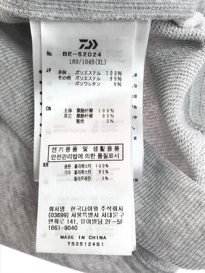 【中古美品】【メンズ】 DAIWA PIER39 ダイワピア39 TECH SWEAT HOODIE BE-52024 テック スウェットフーディー 無地 パーカー 140-250502-hi-33-tag サイズ：XL カラー：グレー 万代Net店