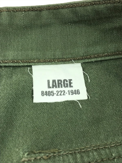 【現状渡し品】【メンズ】 The REAL McCOY'S ザリアルマッコイズ BAKER PANTS 8405-222-1946 ベイカーパンツ 156-250510-hi-19-tag サイズ：L カラー：カーキ 万代Net店