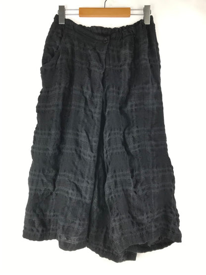 【中古品】【レディース】 Y's ワイズ CHECK PANTS YY-P20-125 チェックパンツ 168-250504-na-10-tag サイズ：1 カラー：ブラック 万代Net店