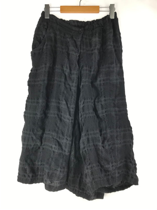 【中古品】【レディース】 Y's ワイズ CHECK PANTS YY-P20-125 チェックパンツ 168-250504-na-10-tag サイズ：1 カラー：ブラック 万代Net店