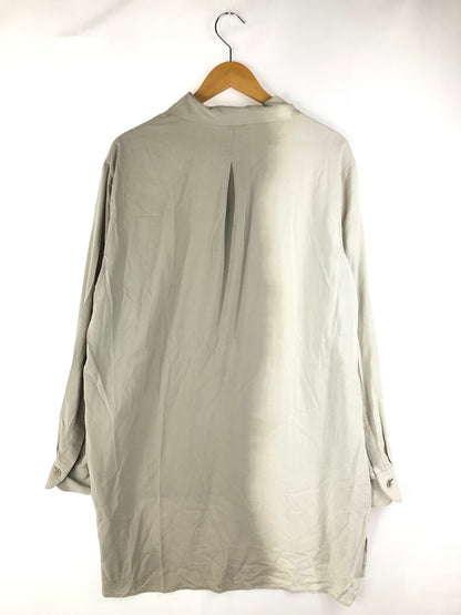 【中古品】【レディース】 Y's ワイズ RAYON SHIRT YD-B13-210 レーヨンシャツ 長袖シャツ 168-250504-na-09-tag サイズ：1 カラー：ホワイト/ベージュ 万代Net店