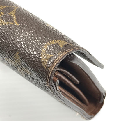 【現状渡し品】【レディース】 LOUIS VUITTON ルイ・ヴィトン モノグラム ポルトトレゾール エテュイ パピエ 03年 フランス製 ショートウォレット 三つ折り財布 179-250513-yy-17-tag カラー：ブラウン 万代Net店