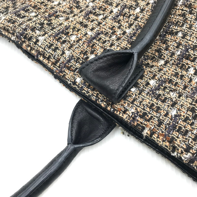 【現状渡し品】【レディース】 Tory Burch トリーバーチ TWEED TOTE BAG ツイード トートバッグ カバン 188-250705-hi-13-tag カラー：マルチカラー 万代Net店