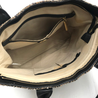 【現状渡し品】【レディース】 Tory Burch トリーバーチ TWEED TOTE BAG ツイード トートバッグ カバン 188-250705-hi-13-tag カラー：マルチカラー 万代Net店