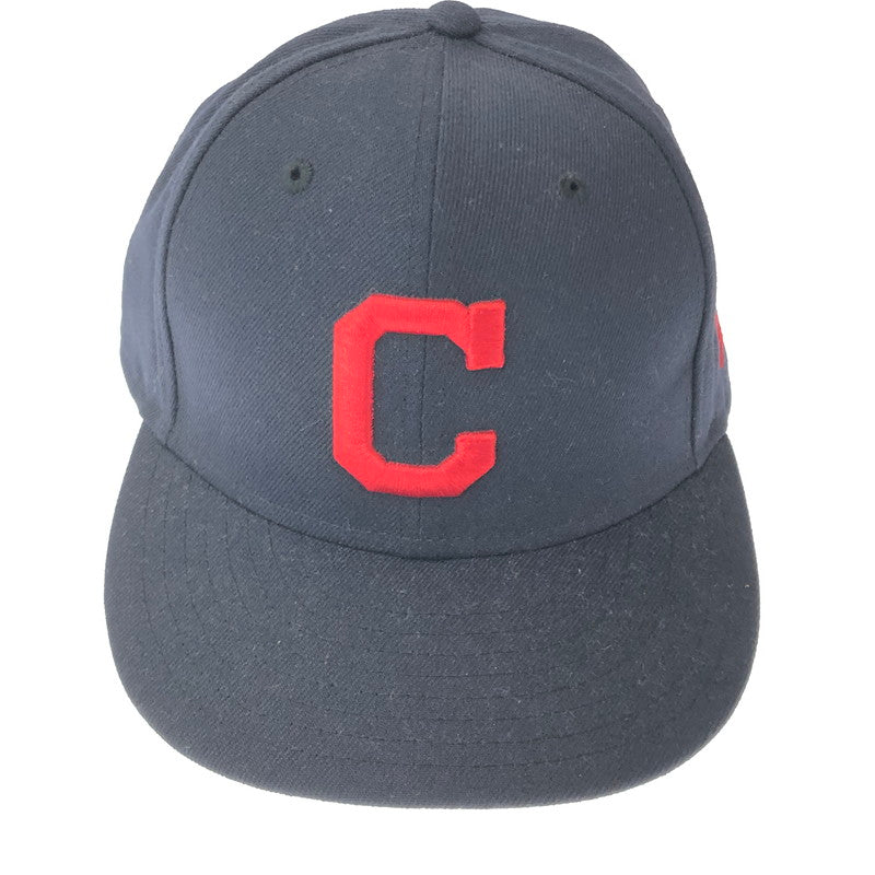 【中古品】【メンズ】 NEW ERA ニューエラ 59FIFTY CAP クリーブランド・ガーディアンズ キャップ 帽子 185-260912-rt-02-tagh サイズ：7.375 カラー：ネイビー 万代Net店