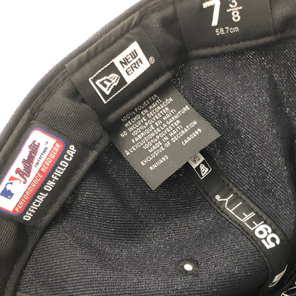 【中古品】【メンズ】 NEW ERA ニューエラ 59FIFTY CAP クリーブランド・ガーディアンズ キャップ 帽子 185-260912-rt-02-tagh サイズ：7.375 カラー：ネイビー 万代Net店