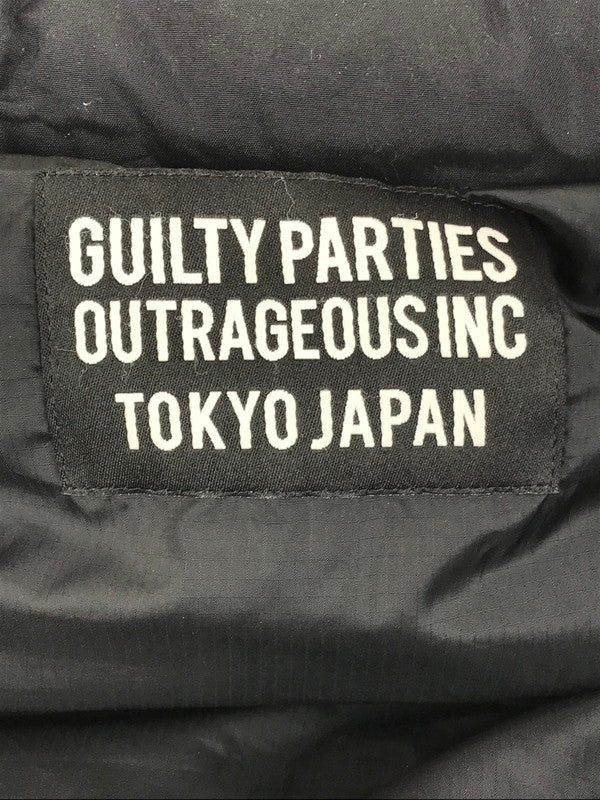 【中古品】【メンズ】 WACKO MARIA ワコマリア DOWN VEST ダウンベスト ライトアウター 142-250514-hi-02-tag サイズ：M カラー：ブラック 万代Net店