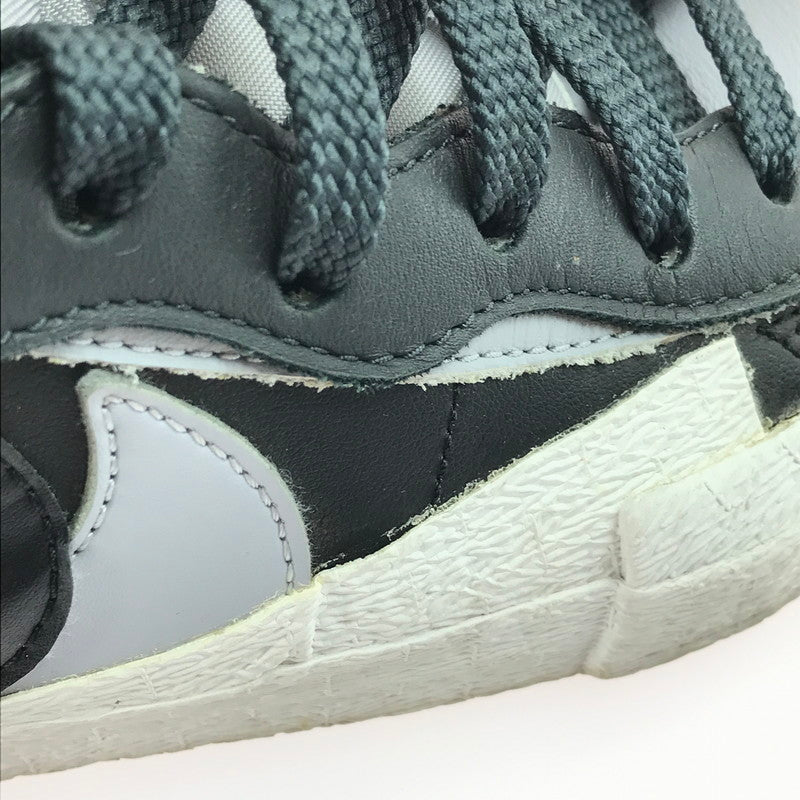 【現状渡し品】【メンズ】 NIKE ナイキ × SACAI サカイ コラボ BLAZER MID BV0072-002 ブレーザー MID スニーカー 靴 160-250512-hi-08-tag サイズ：27cm US 9 カラー：BLACK/WOLF GREY-WHITE 万代Net店