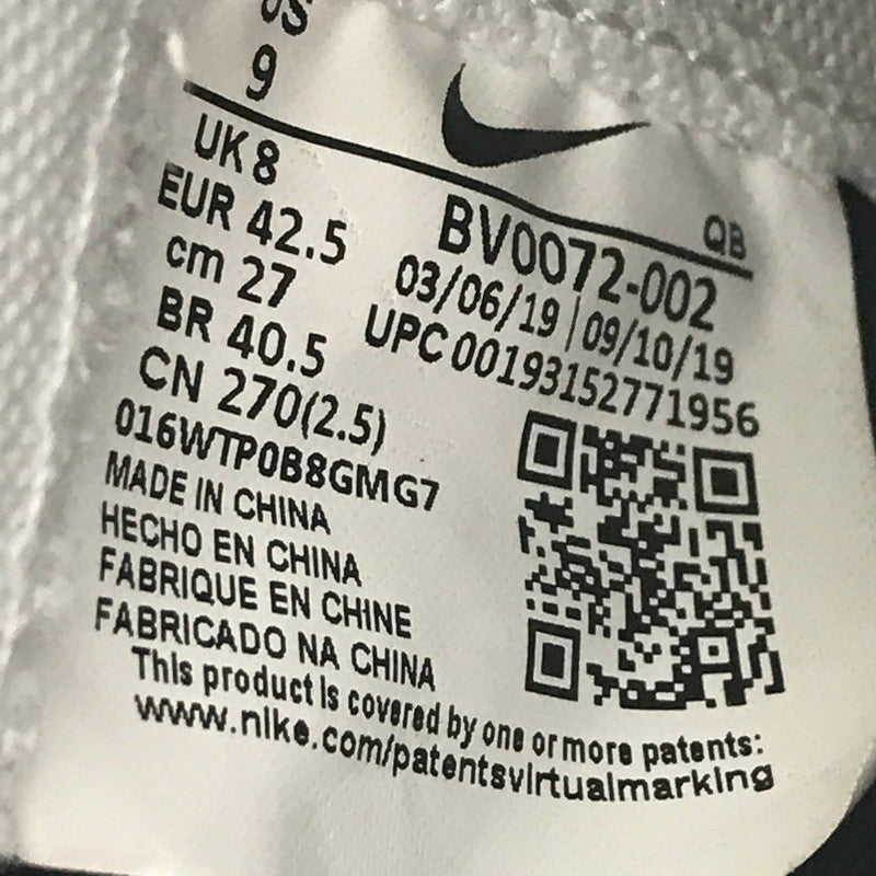 【現状渡し品】【メンズ】 NIKE ナイキ × SACAI サカイ コラボ BLAZER MID BV0072-002 ブレーザー MID スニーカー 靴 160-250512-hi-08-tag サイズ：27cm US 9 カラー：BLACK/WOLF GREY-WHITE 万代Net店