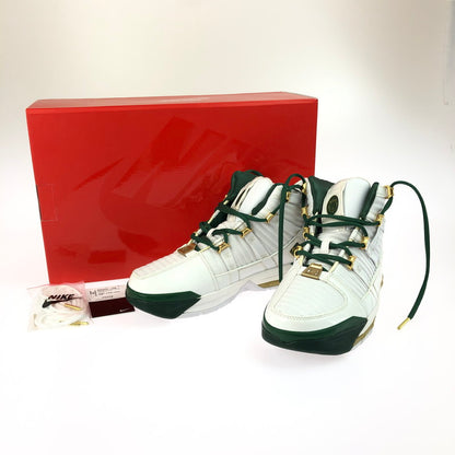 【中古美品】【メンズ】 NIKE ナイキ ZOOM LEBRON 3 QS AO2434-102 ズーム レブロン 3 クイックストライク スニーカー 靴 160-250517-na-07-tag サイズ：28cm US 10 カラー："SVSM AWAY" WHITE/DEEP FOREST 万代Net店