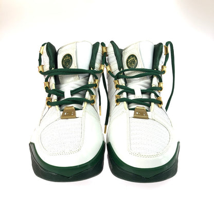 【中古美品】【メンズ】 NIKE ナイキ ZOOM LEBRON 3 QS AO2434-102 ズーム レブロン 3 クイックストライク スニーカー 靴 160-250517-na-07-tag サイズ：28cm US 10 カラー："SVSM AWAY" WHITE/DEEP FOREST 万代Net店