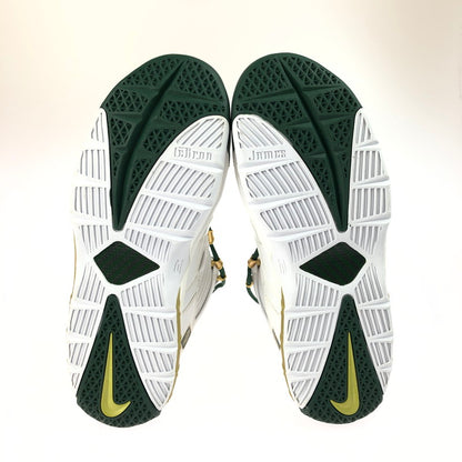 【中古美品】【メンズ】 NIKE ナイキ ZOOM LEBRON 3 QS AO2434-102 ズーム レブロン 3 クイックストライク スニーカー 靴 160-250517-na-07-tag サイズ：28cm US 10 カラー："SVSM AWAY" WHITE/DEEP FOREST 万代Net店