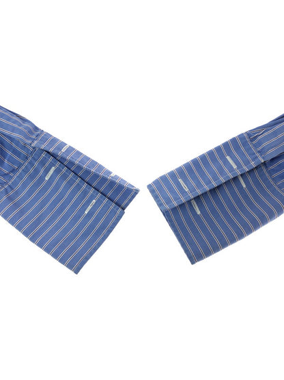 【中古品】【メンズ】 ESTATE STRIPE SHIRT エステート ストライプ シャツ 146-260411-rt-24-tag カラー：ブルー系 万代Net店