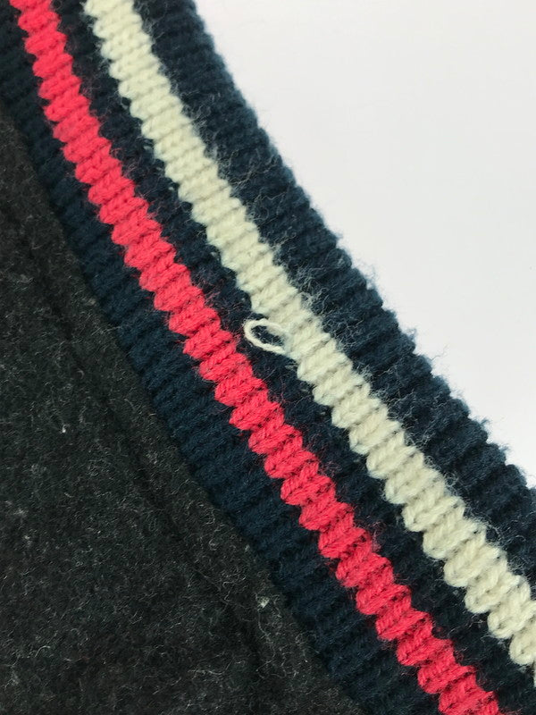 【中古品】【メンズ】 NUTMEG BY CAMPRI ナツメグ バイ カンプリ 90's CHICAGOBULLS WOLL STADIUM JACKET 90年代 シカゴブルズ 刺繡 ウールスタジアムジャケット 146-250927-rt-07-tag サイズ：L カラー：ブラック 万代Net店