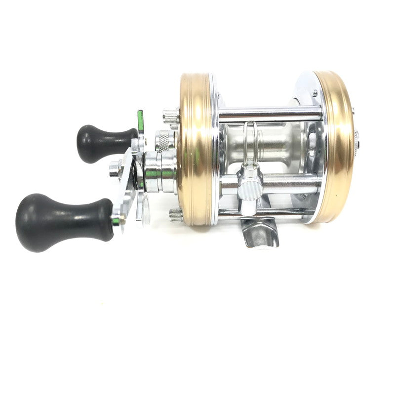 【中古品】AbuGarcia アブガルシア AMBASSADEUR 5500C クラシックゴールド アンバサダー 右ハンドル ベイトリール 釣り 釣り具等 釣り具 134-250818-rt-03-tag 万代Net店