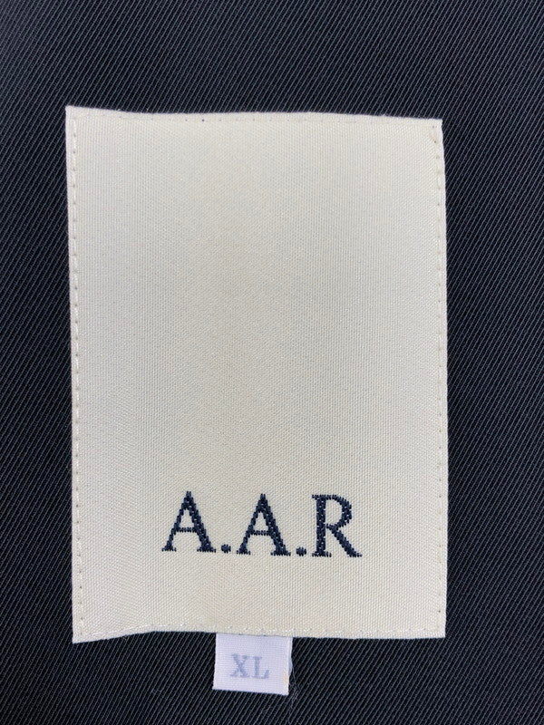 【中古品】【メンズ】 A.A.R X TAILORED JACKET 160233-99 テーラードジャケット ライトアウター 140-250716-na-20-tag サイズ：XL カラー：ブラック 万代Net店
