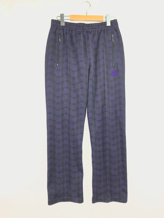 【中古品】【メンズ】 NEEDLES ニードルス TRACK PANTS HM237 総柄 トラックパンツ ボトムス 151-260523-rt-06-tagh サイズ：S カラー：パープル 万代Net店