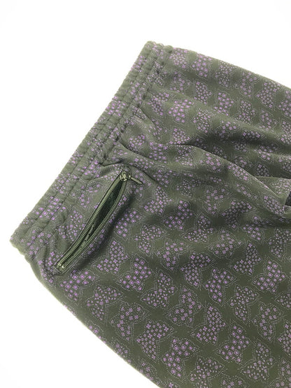【中古品】【メンズ】 NEEDLES ニードルス TRACK PANTS HM237 総柄 トラックパンツ ボトムス 151-260523-rt-06-tagh サイズ：S カラー：パープル 万代Net店