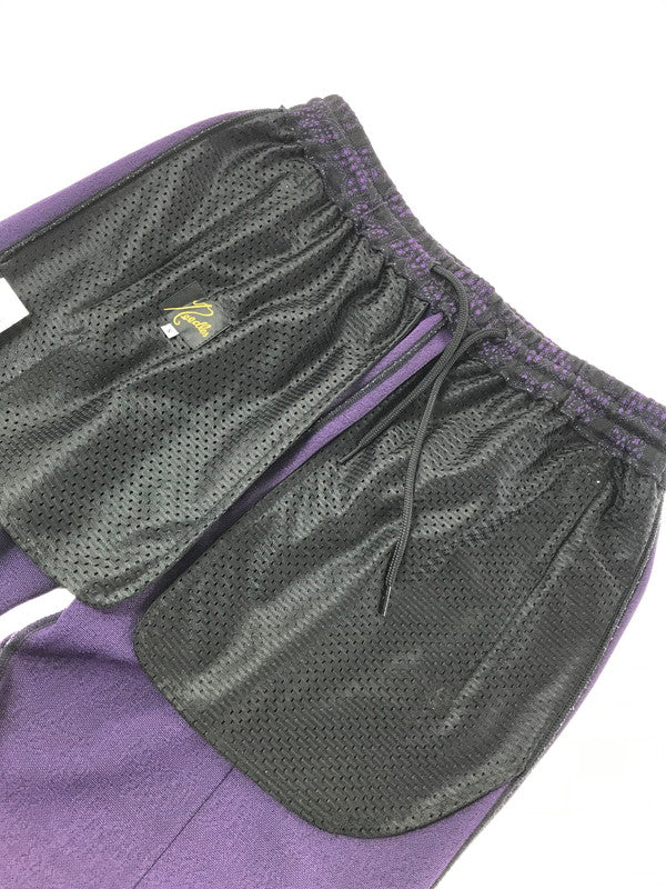 【中古品】【メンズ】 NEEDLES ニードルス TRACK PANTS HM237 総柄 トラックパンツ ボトムス 151-260523-rt-06-tagh サイズ：S カラー：パープル 万代Net店